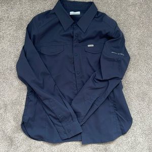 Columbia long sleeve button up shirt